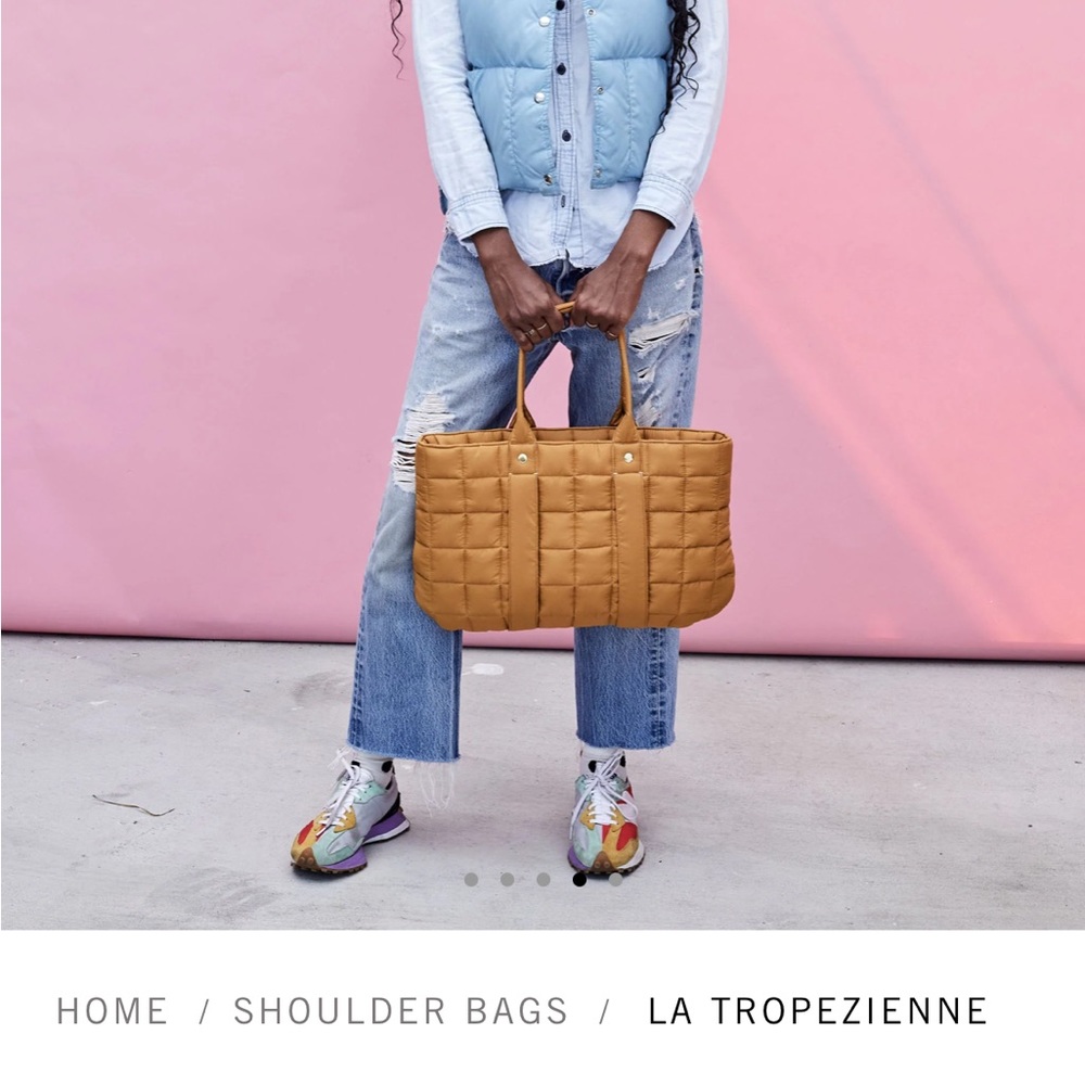 Clare V Tropezienne Tote - navy